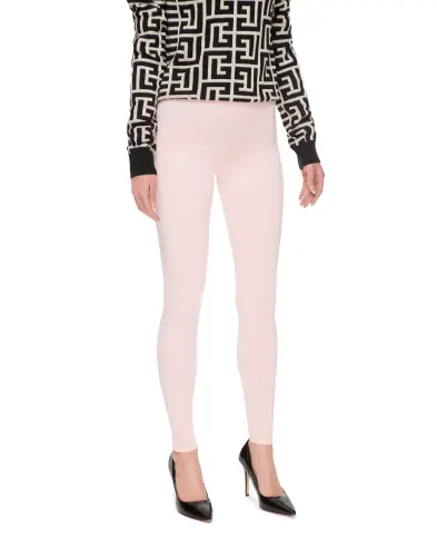 Balmain Шерстяные леггинсы - Артикул: YF1PD005KB02