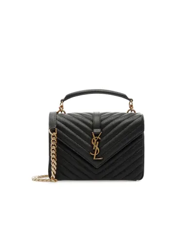 Saint Laurent Кожаная сумка College Medium - Артикул: 600279-BRM07-