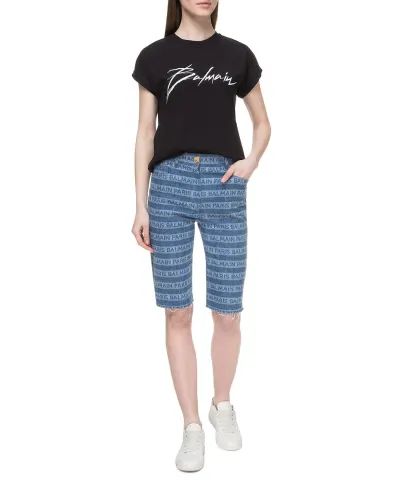 Balmain Джинсовые шорты - Артикул: RF15268D036
