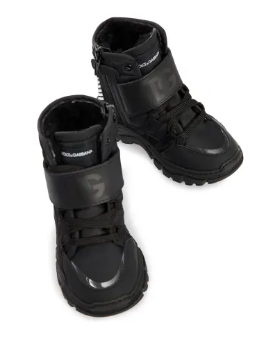 Dolce&Gabbana Детские хайтопы - Артикул: DA0984-AO555-S