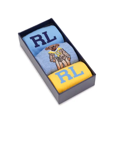 Polo Ralph Lauren Шкарпетки Polo Bear (3 пари) - Артикул: 455942355001