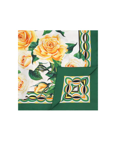 Dolce&Gabbana Шовкова хустина - Артикул: FN092R-GDB4Q
