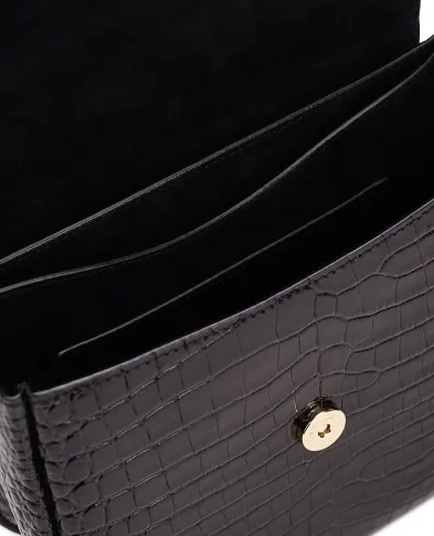 Saint Laurent Кожаная сумка Kaia Small - Артикул: 619740-DND0W