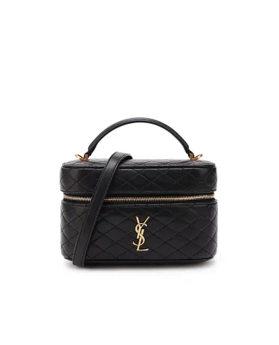 Saint Laurent Кожаная сумка Gaby - Артикул: 766731-1EL07
