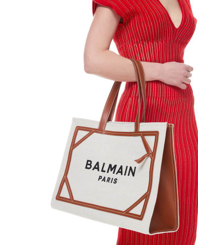 Balmain Сумка B-Army Shopper Medium - Артикул: DN1FF810TDCS