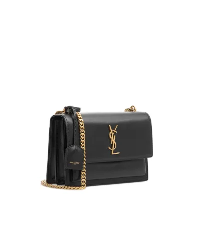 Saint Laurent Кожаная сумка Sunset Medium - Артикул: 442906-D420W