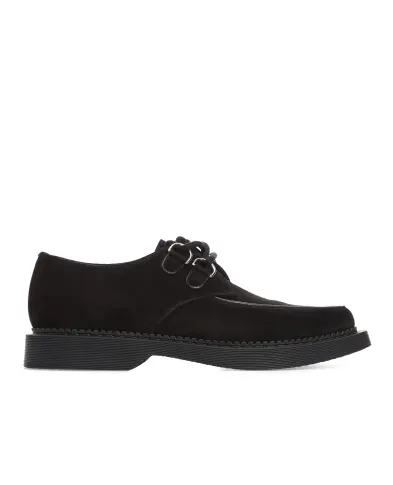 Saint Laurent Замшевые дерби Teddy - Артикул: 667606-2W500