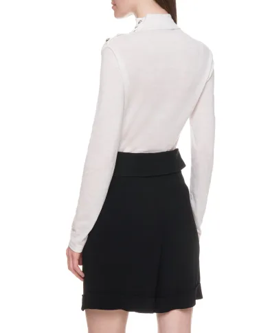 Balmain Шерстяной свитер - Артикул: PF01870-620M