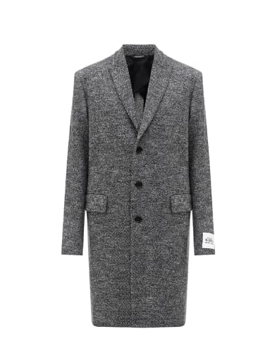 Dolce&Gabbana Однобортное шерстяное пальто - Артикул: G033LT-GG723