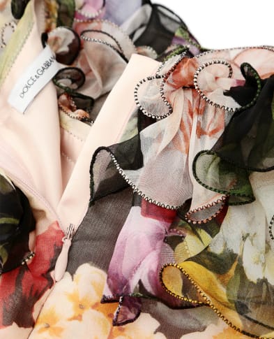 Dolce&Gabbana Дитяча шовкова сукня - Артикул: L51DM4-LA321-S