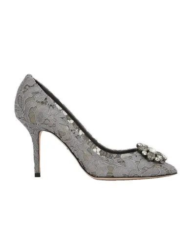 Dolce&Gabbana Кружевные лодочки Rainbow Lace - Артикул: CD0101-AL198