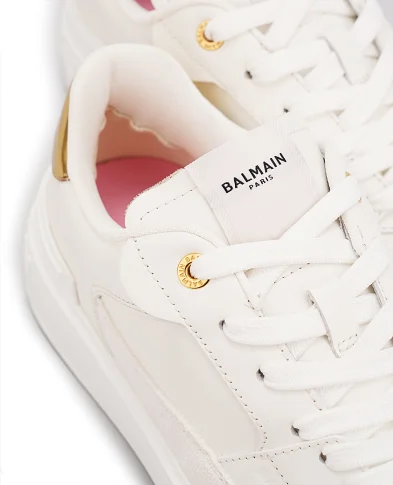 Balmain Кеды B-Court Flip-Calf - Артикул: DN1VI727LTCM