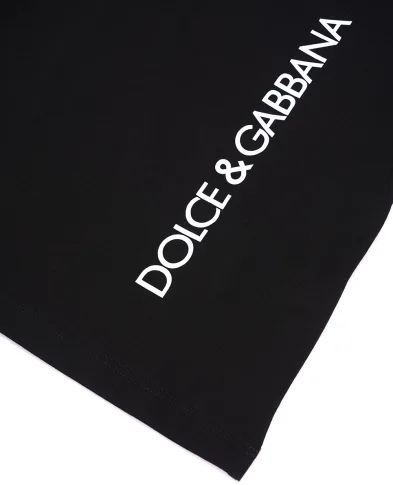 Dolce&Gabbana Детская трикотажная футболка - Артикул: L4JTEY-G7K0M-S
