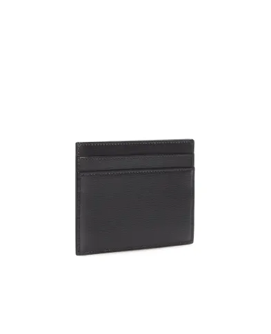 Saint Laurent Кожаная визитница - Артикул: 607603-02G0W