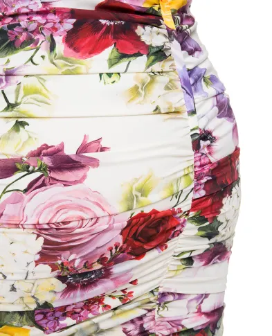 Dolce&Gabbana Шелковая юбка - Артикул: F4BH2T-FSAX3