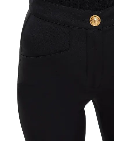Balmain Шерстяные брюки - Артикул: BF1PD010WB01