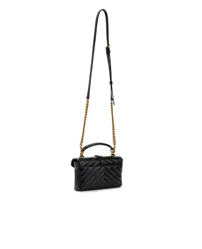 Saint Laurent Кожаная сумка College Mini - Артикул: 779430-DZH07