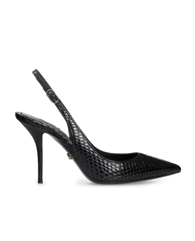 Dolce&Gabbana Кожаные слингбэки - Артикул: CG0423-A2V37