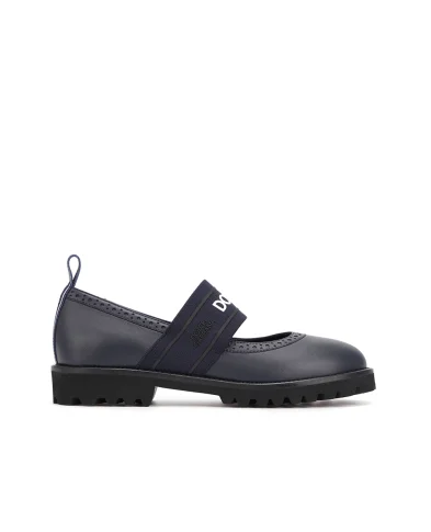 Dolce&Gabbana Детские кожаные туфли - Артикул: D10960-AW087-M