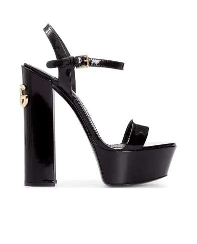 Dolce&Gabbana Кожаные босоножки - Артикул: CR1340-A1037
