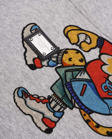 Dolce&Gabbana Детское худи - Артикул: L4JWHQ-G7JT1-B