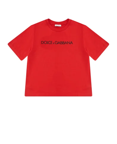 Dolce&Gabbana Детская футболка - Артикул: L5JTKT-G7I4M-B