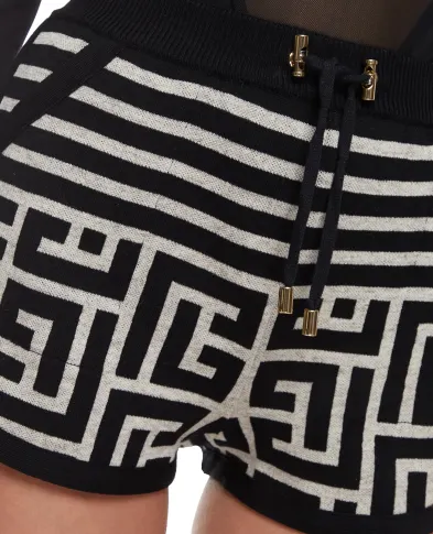 Balmain Шерстяные шорты - Артикул: AF1OA005KD54