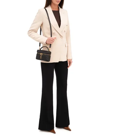 Saint Laurent Кожаная сумка Gaby - Артикул: 766731-1EL07