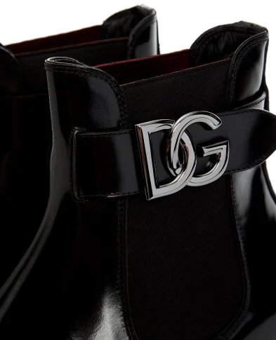 Dolce&Gabbana Кожаные челси - Артикул: A60371-A1203