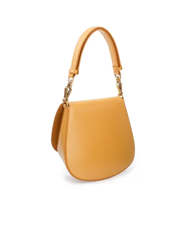 Saint Laurent Кожаная сумка Voltaire Top Handle Bronze - Артикул: 800846-0SX0W