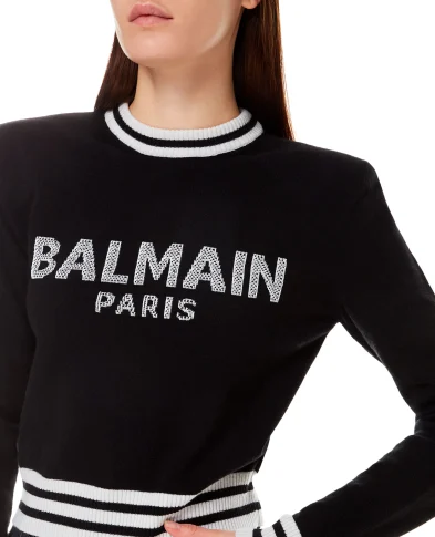Balmain Шерстяной свитер - Артикул: XF1KA000KB01