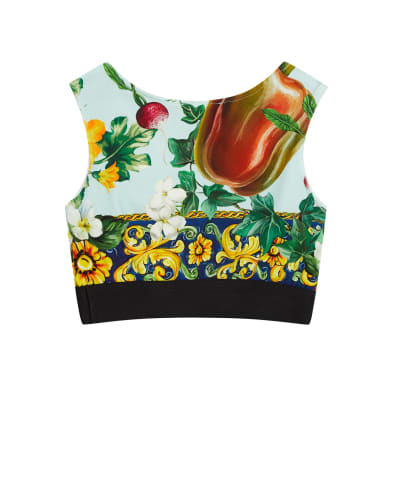 Dolce&Gabbana Детский топ - Артикул: L5JN73-G7I0R-B