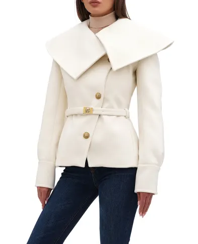 Balmain Шерстяное пальто - Артикул: BF0TE160WB72