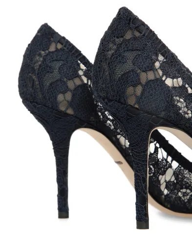 Dolce&Gabbana Кружевные лодочки Rainbow Lace - Артикул: CD0101-AL198