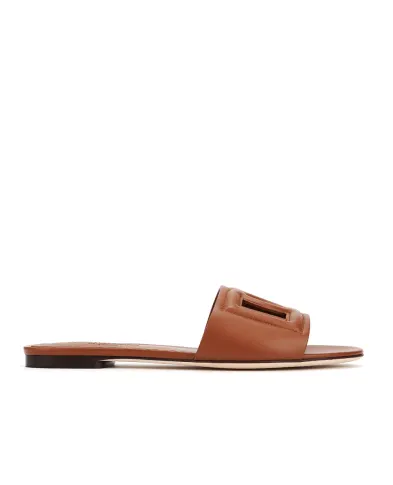 Dolce&Gabbana Кожаные мюли - Артикул: CQ0436-AY329