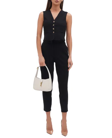Saint Laurent Кожаная сумка Le 5 À 7 Hobo - Артикул: 657228-2R20W