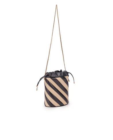 Saint Laurent Кожаная сумка Alix Gold - Артикул: 734949-AABR6