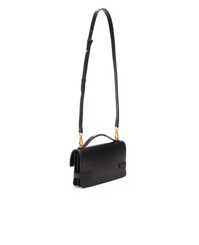 Balmain Кожаная сумка B-Buzz Shoulder 24 - Артикул: DN1DA828LAVE