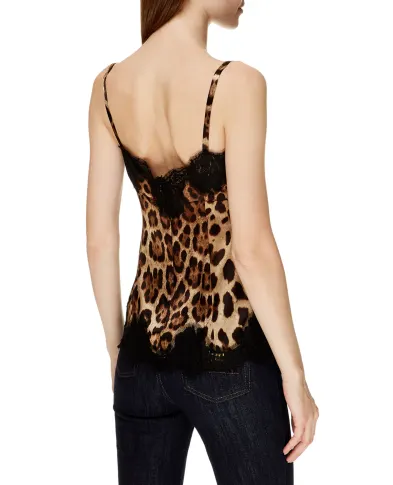 Dolce&Gabbana Шелковый топ - Артикул: F72K9T-FSAXY