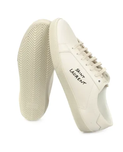 Saint Laurent Сникеры Court Classic - Артикул: 611106-GUP10