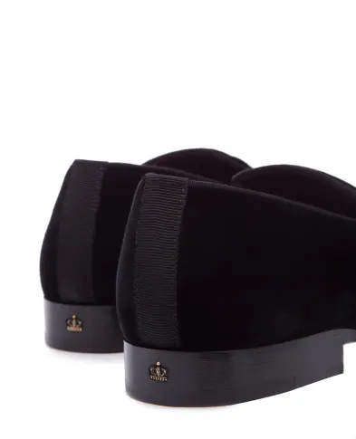 Dolce&Gabbana Бархатные лоферы - Артикул: A50332-A6808
