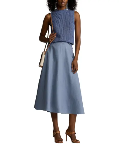 Ralph Lauren Collection Льняная юбка - Артикул: 290975195001