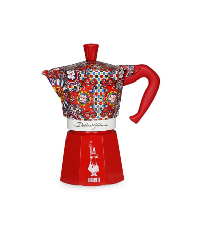 Dolce&Gabbana Гейзерная Кофеварка Moka Express Bialetti - Артикул: TCCE15-TCAEF