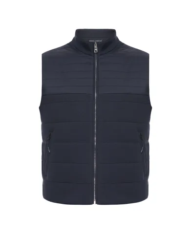 Dolce&Gabbana  Стеганний жилет на блискавці - Артикул: G9CAGT-GK293