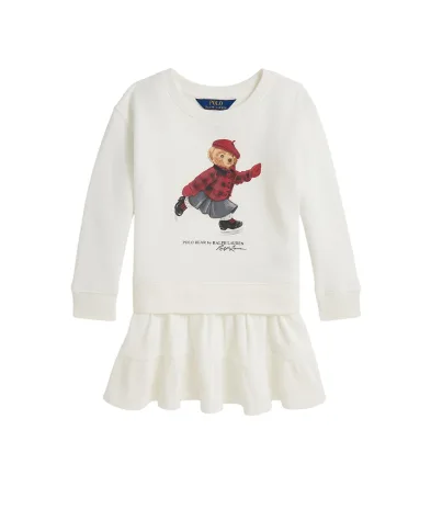 Polo Ralph Lauren Дитяча сукня флісова Polo Bear - Артикул: 312981086001