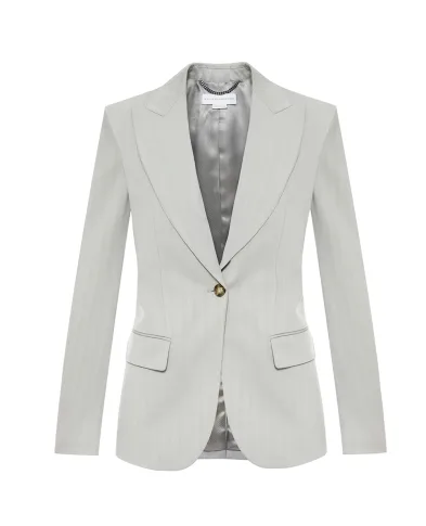 Stella McCartney Блейзер однобортний із вовни - Артикул: 6501373HU705