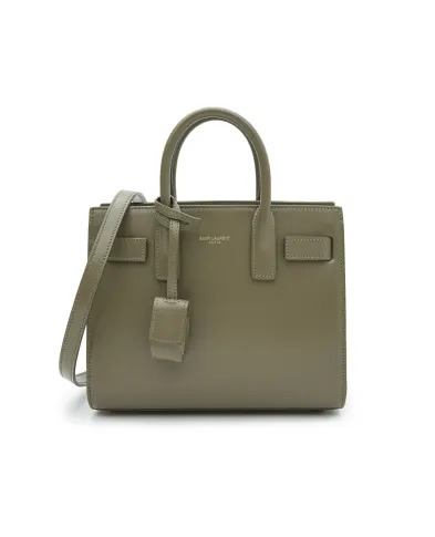 Saint Laurent Кожаная сумка Sac de Jour - Артикул: 392035-02G9W