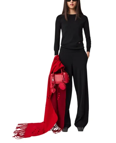 Stella McCartney Брюки трикотажные прямого кроя - Артикул: 6K11603S2462