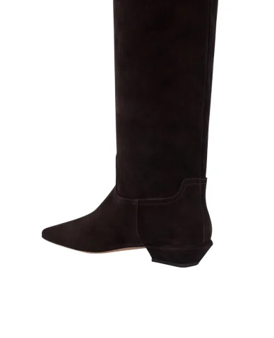 Paris Texas Ботинки Bennina boot 25 из замши - Артикул: PX1363-XV003