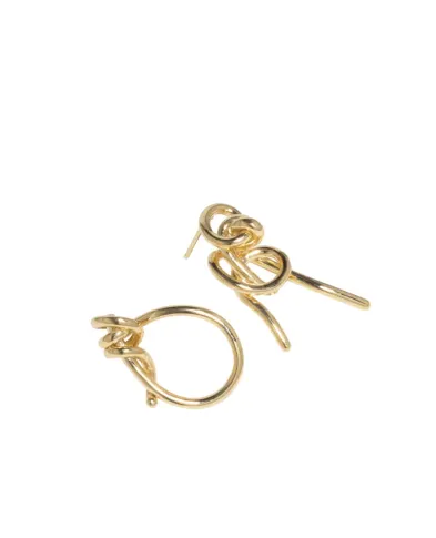 Completedworks Серьги из переработанного золота по вермелю - Артикул: V039